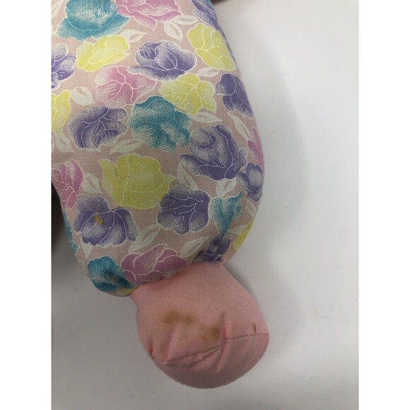 Uneeda Pretty Powder Puff Plush Vintage Doll Fabric Stuffed Soft Toy 14" Softest - Picture 3 of 9